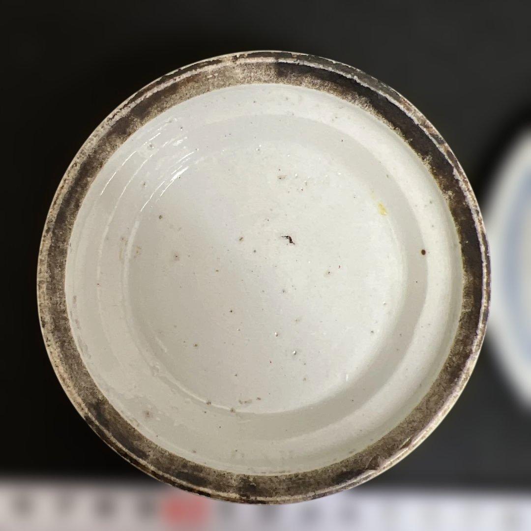 中国清時代　香合　幅約10㎝　東里8-0116①