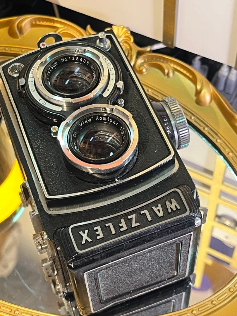 WALZFLEX 二眼レフ Nitto Kominar 7.5cm f3.5
