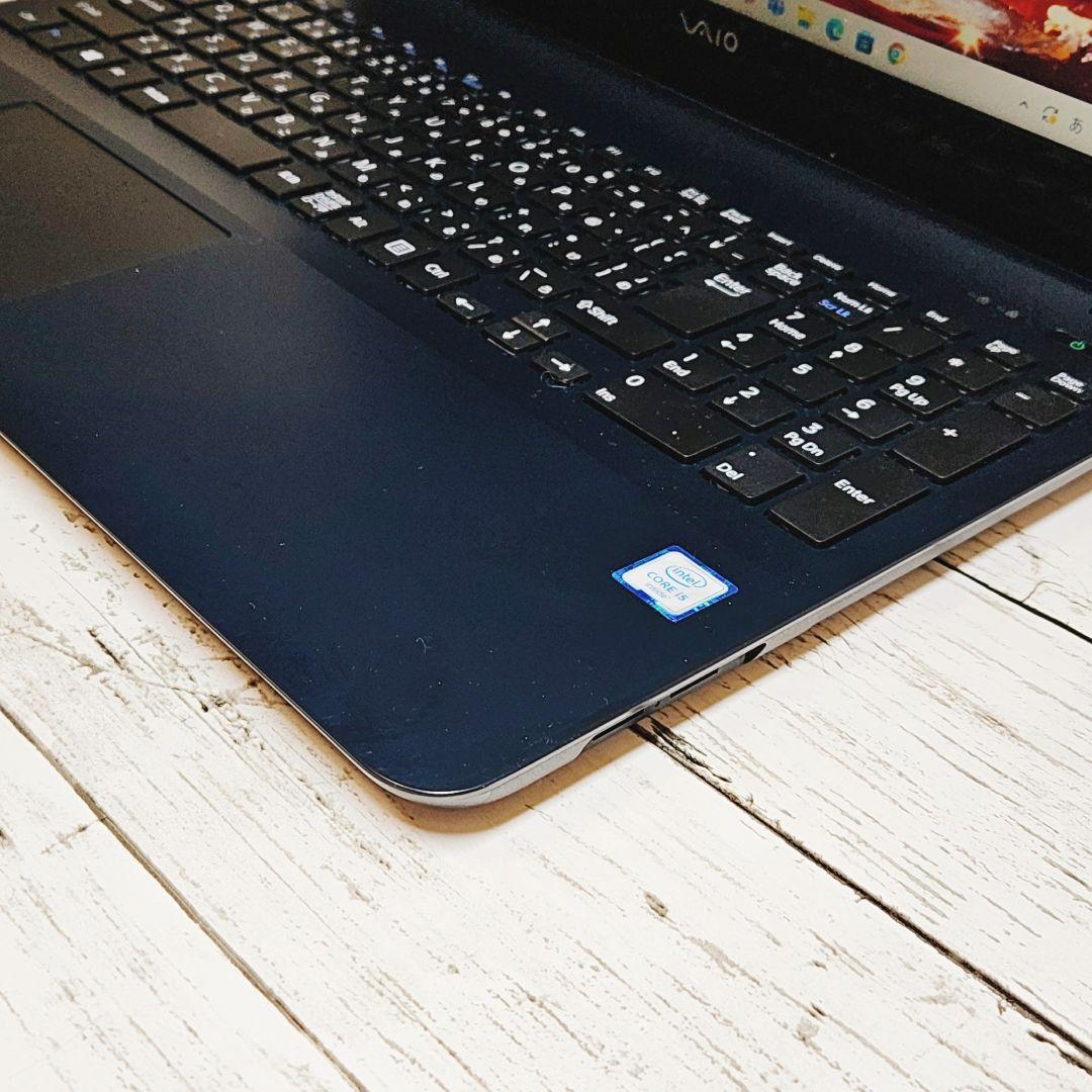 VAIO ノートパソコン i5 SSD カメラ テンキー DVD バッテリー良好