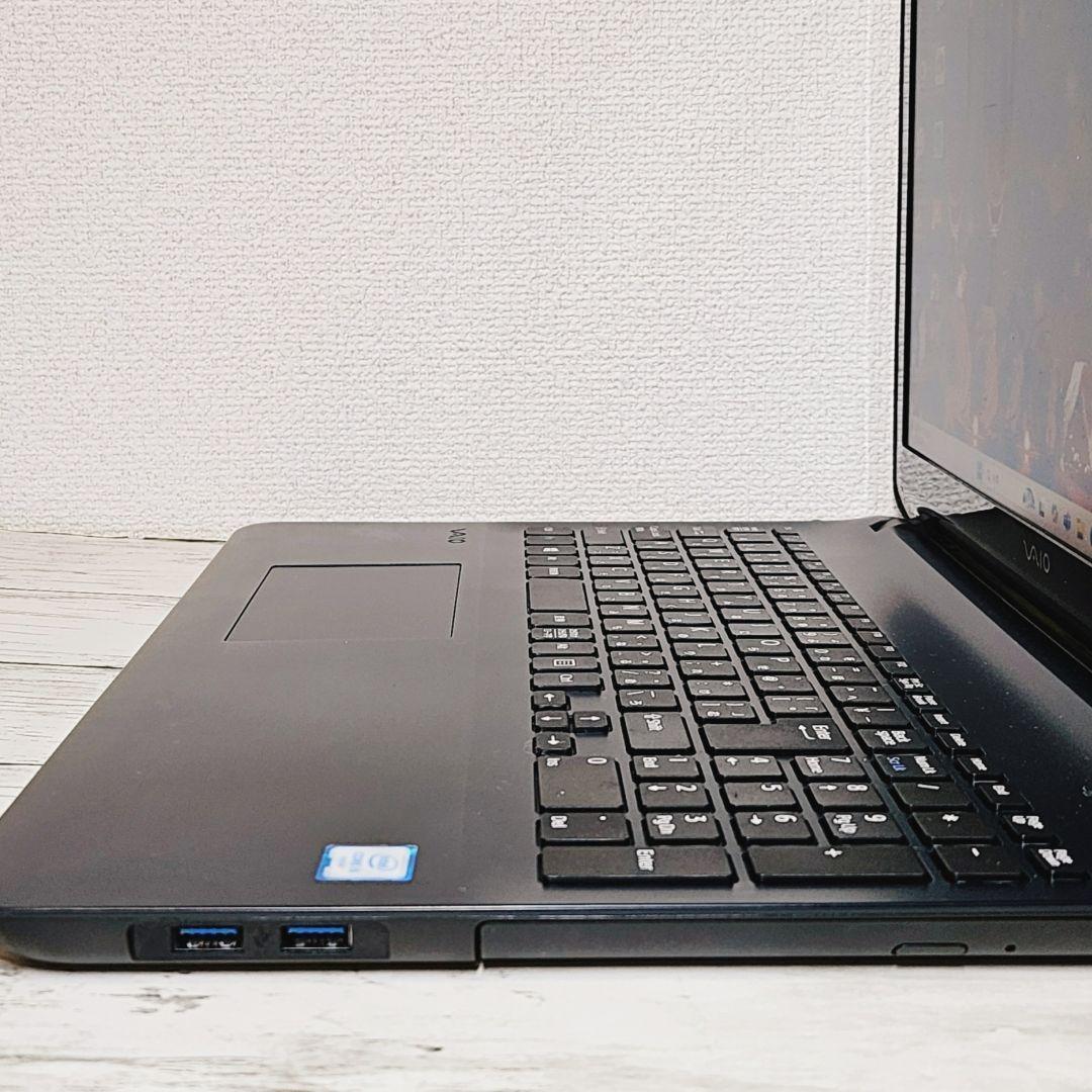 VAIO ノートパソコン i5 SSD カメラ テンキー DVD バッテリー良好