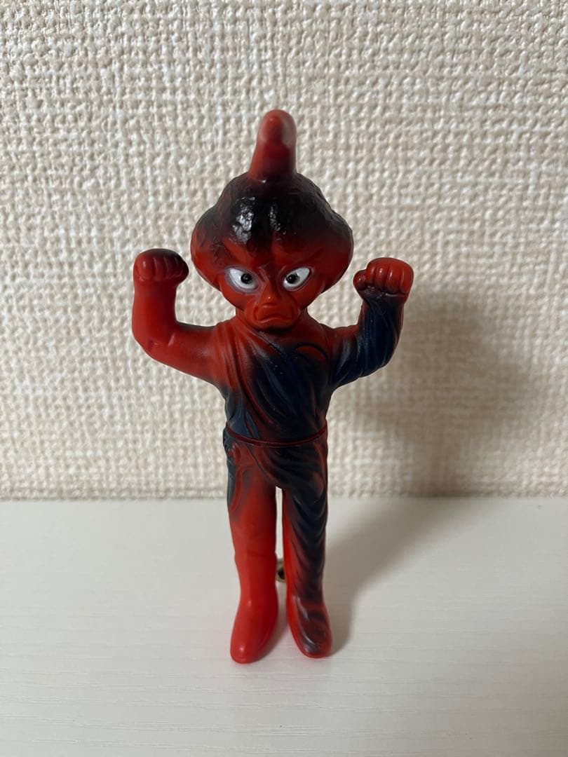 中嶋製作所 アストロミュー5 バドー星人 ソフビ 当時物