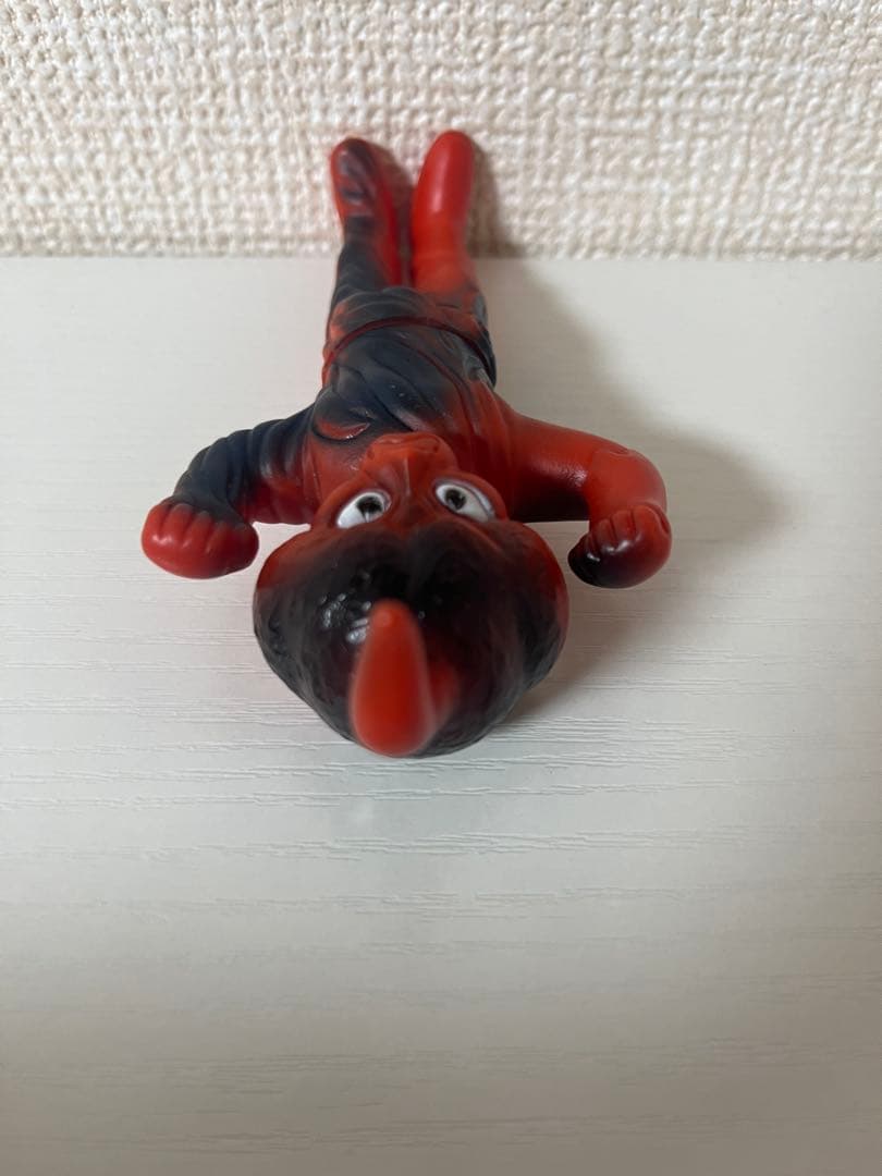 中嶋製作所 アストロミュー5 バドー星人 ソフビ 当時物