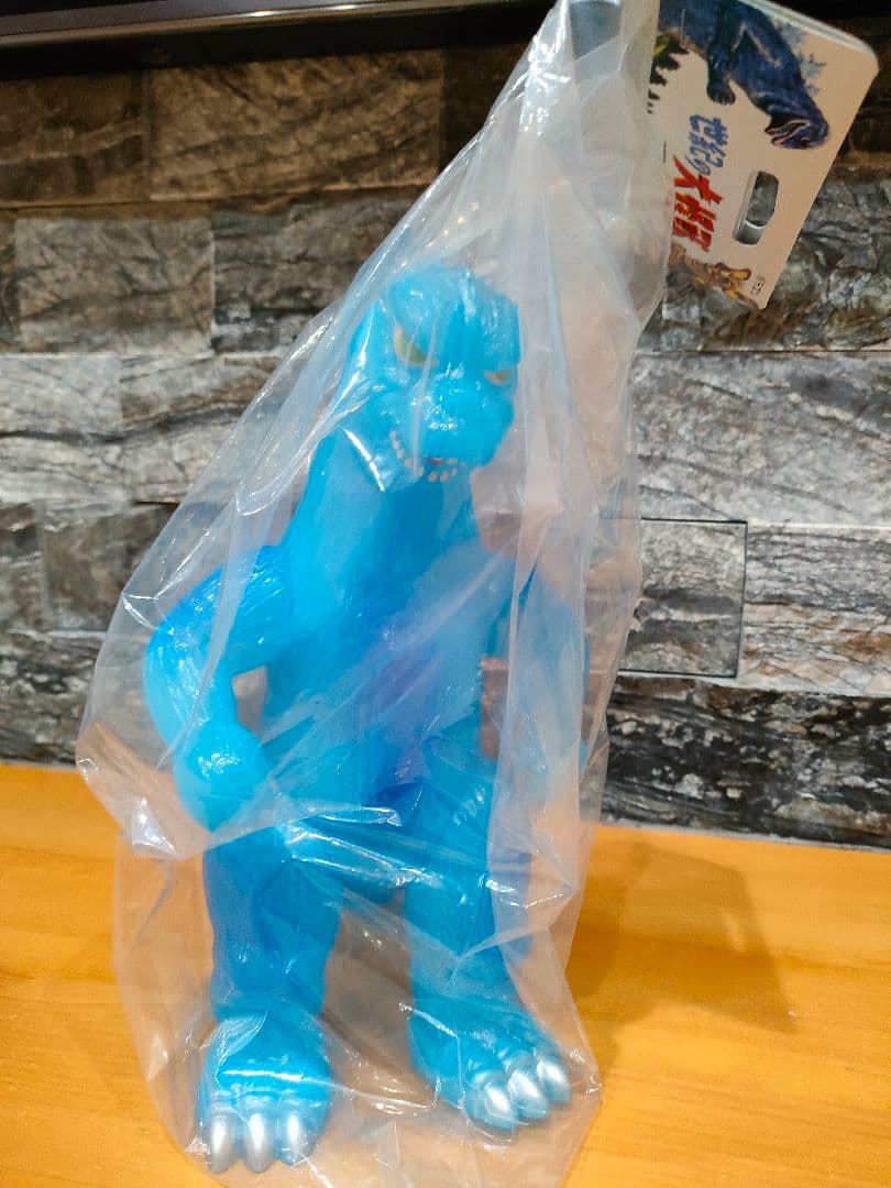 マルサン ゴジラ 1975 450 クリアブルー 福袋 POP-UP 浅草