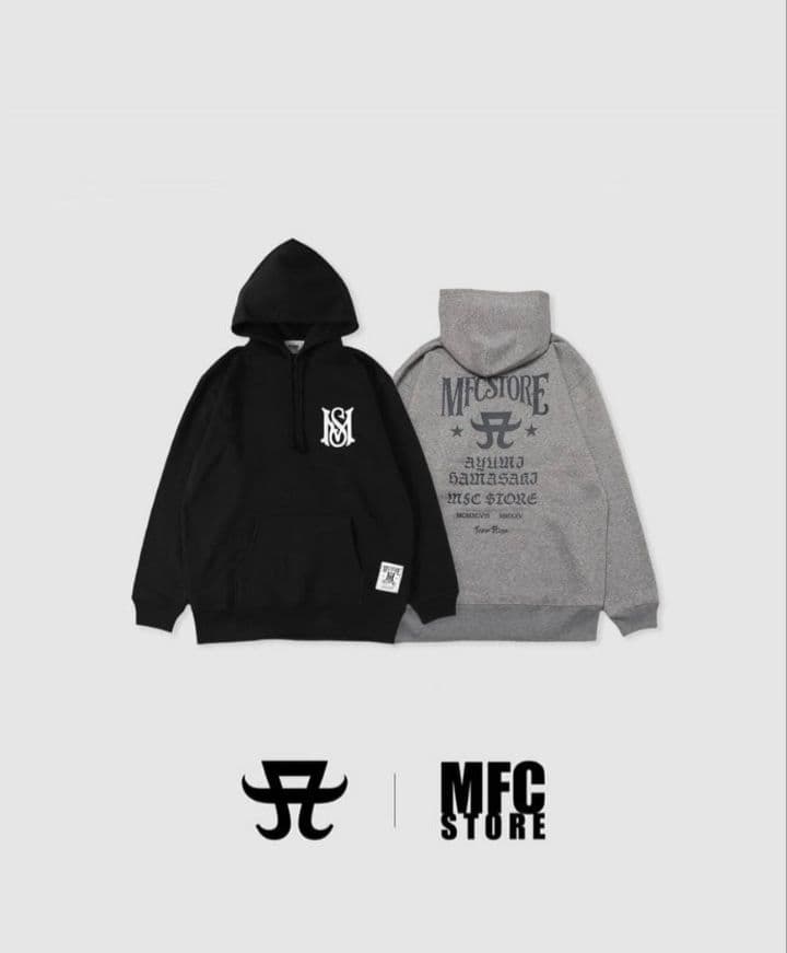 MFC STORE フード付きパーカー ブラック Lサイズ