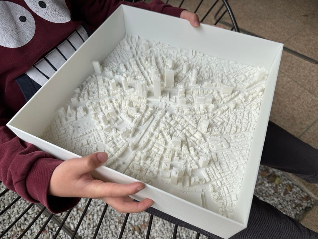★値下中　渋谷駅周辺ビッグサイズ★精密都市模型 1/5000 3Dプリンター