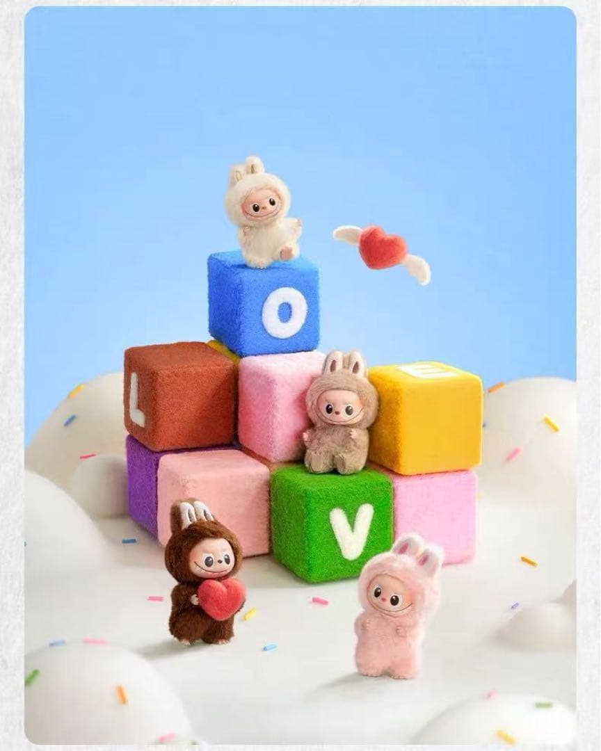 POPMART LABUBUラブブぬいぐるみ正規品 箱開けないＡ〜M 14本