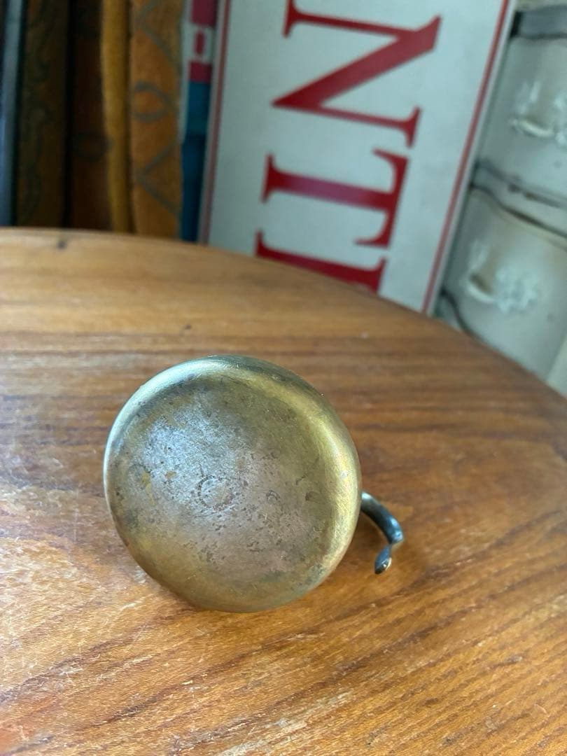 フランス　アンティーク　ティー　ストレーナー　真鍮　茶漉し　100年　レア