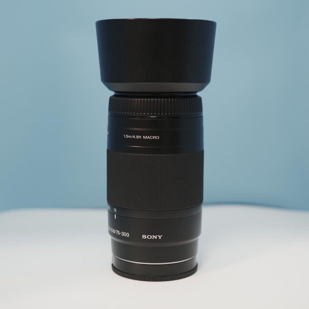 SONY純正 75-300mm 望遠レンズ 美品 a4400