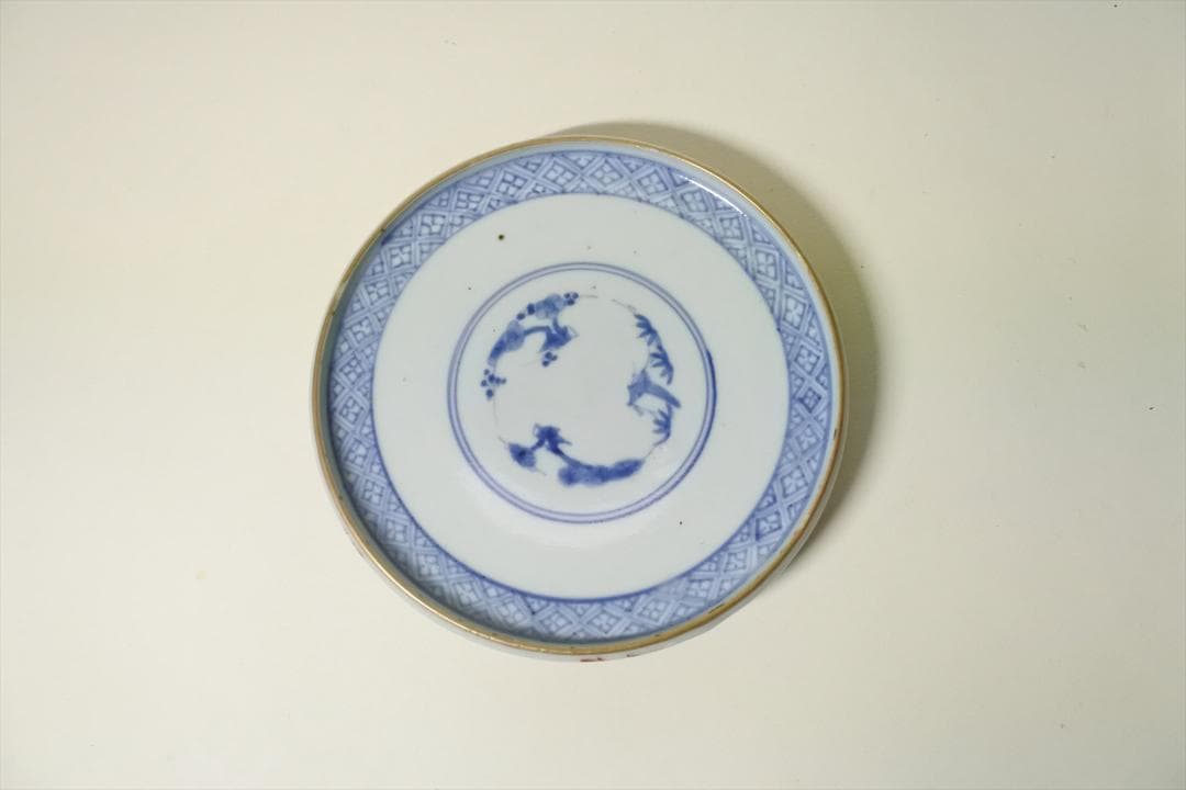 江戸中期～後期　伊万里　色絵　蓋物　骨董品　アンティーク　g