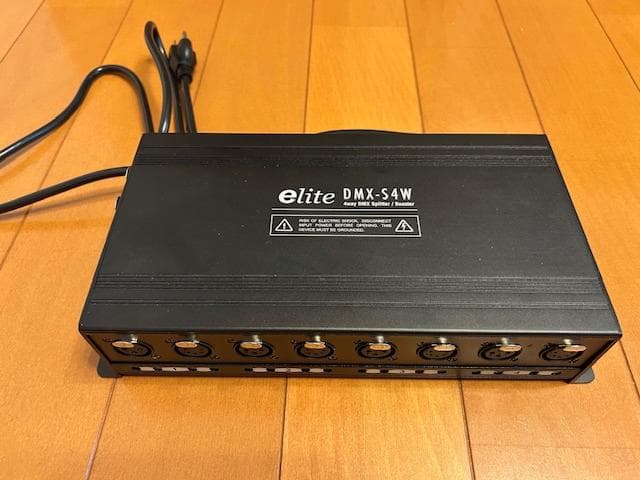 elite DMX-S4W／DMX信号スプリッター