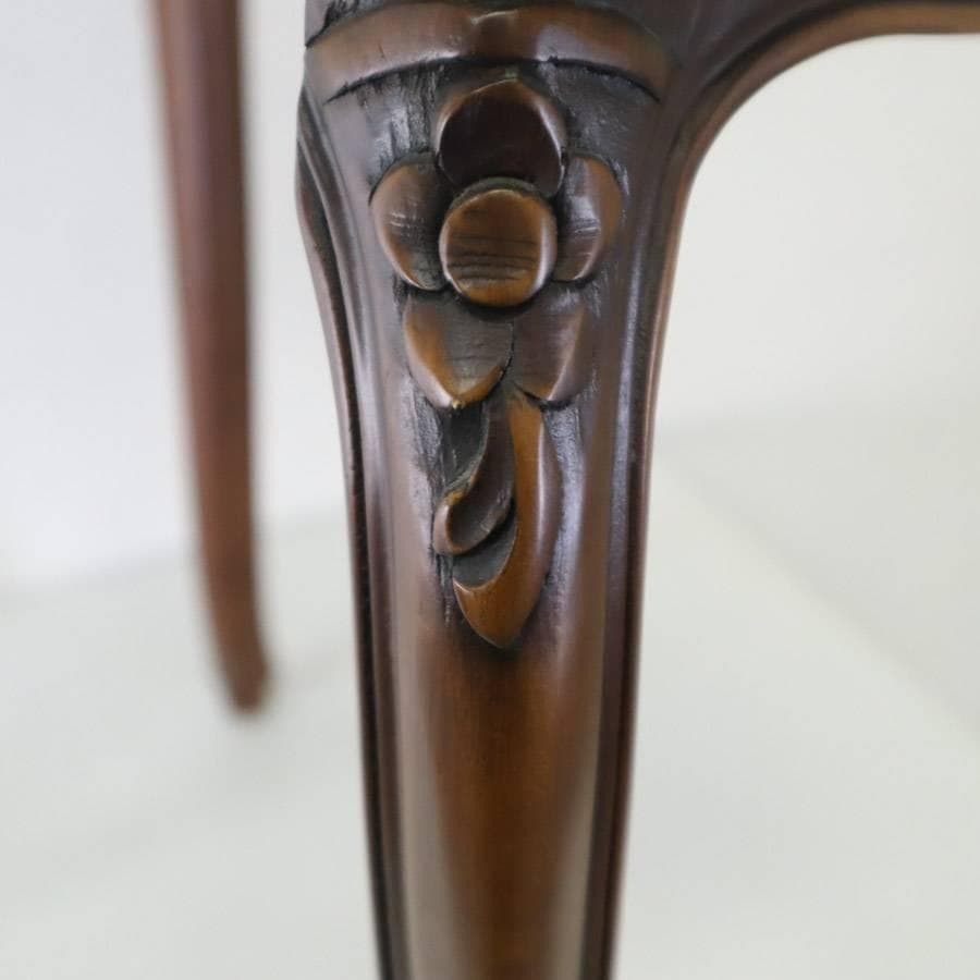 カリモク家具最高峰 ドマーニ ルイ15世 ネストテーブル 中 サイドテーブル