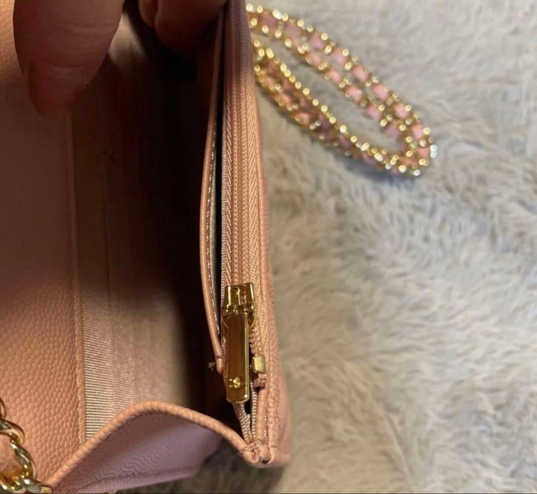 年末ラスト価格！CHANEL ピンク キルティング ショルダーバッグ　ノベルティ