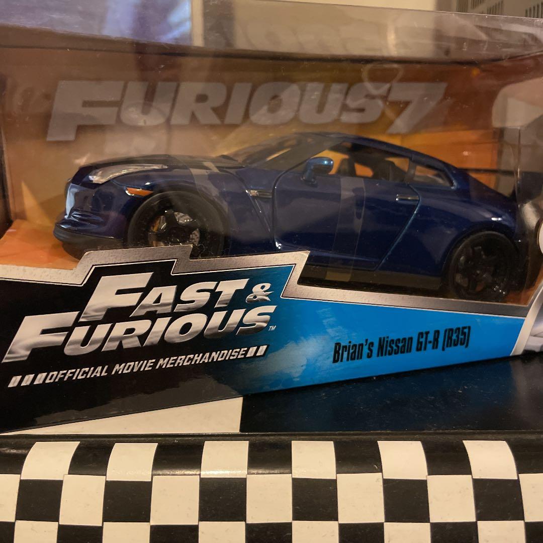 jada 1/24 ミニカー　ワイルドスピード　R35 GT-R ブライアン