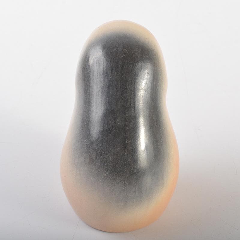 茶道具　雲華焼　山崎宗元作　狗　のし押え　熨斗押　共布共箱　V　R6888