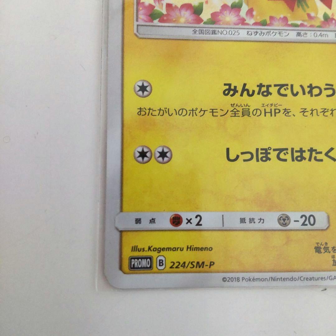 ピカチュウ　プロモ　224/SM-P