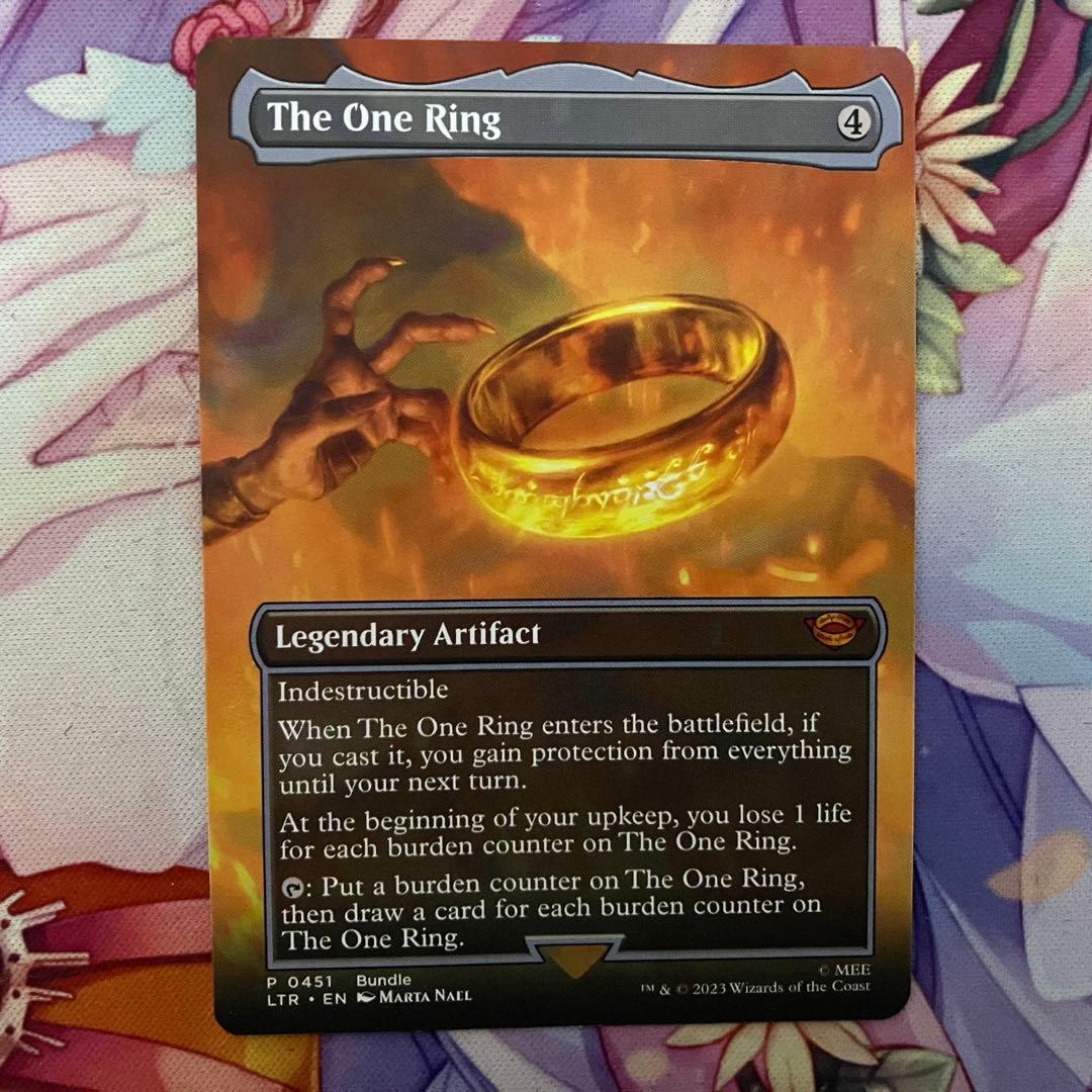 MTG　一つの指輪　英語　4枚セット　ボーダーレス版