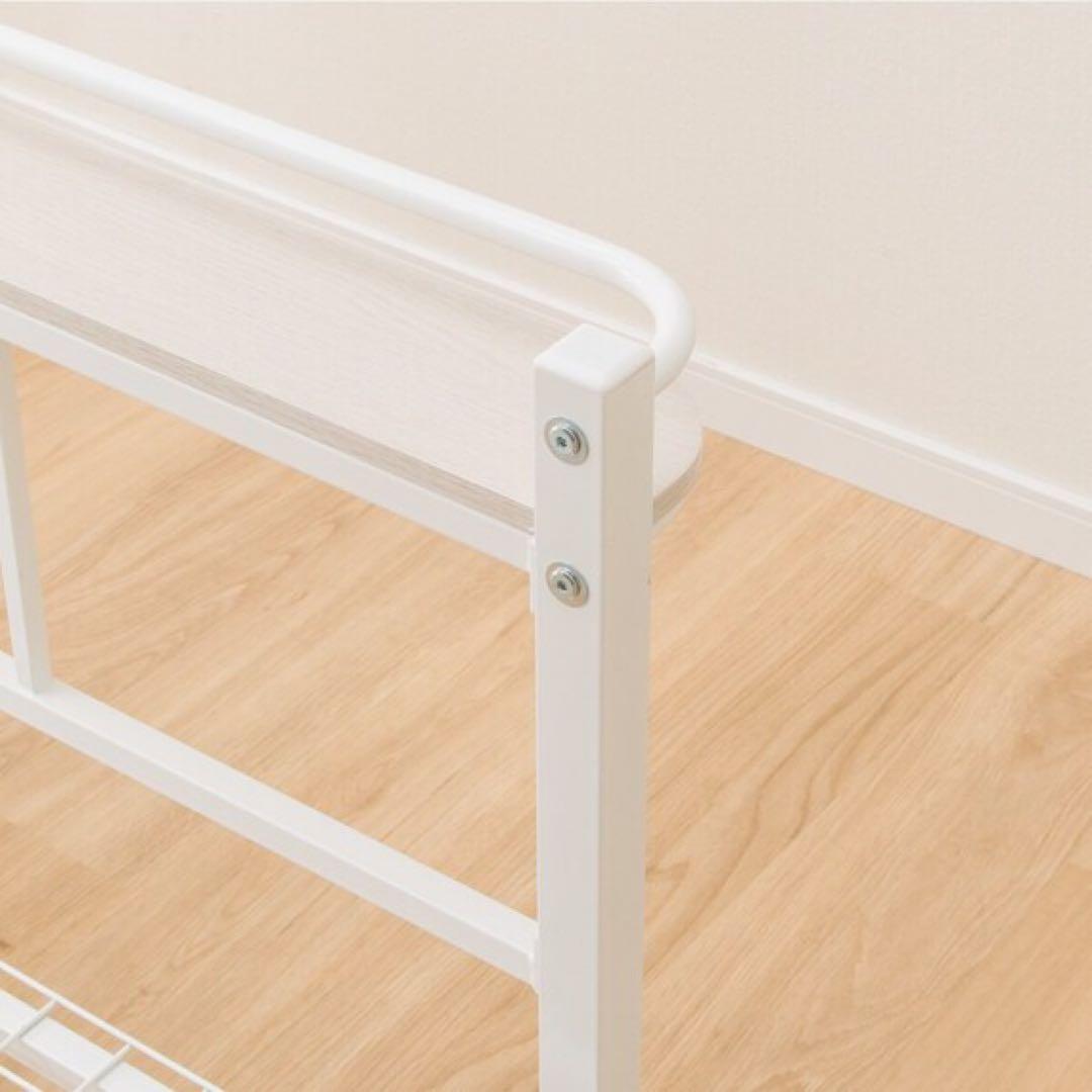 ニトリ　シングルパイプベッド　コンセント付き