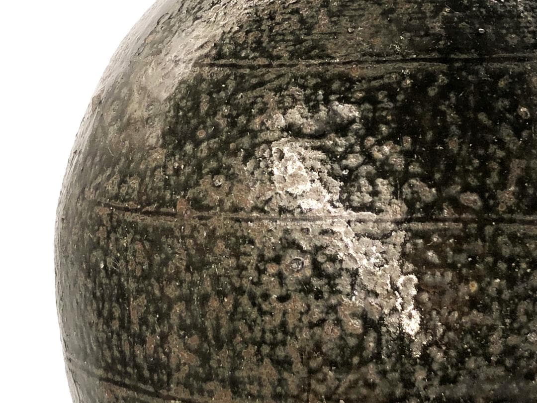 【 苗代川焼 雲助 】　うんすけ　黒もん　黒薩摩　江戸時代