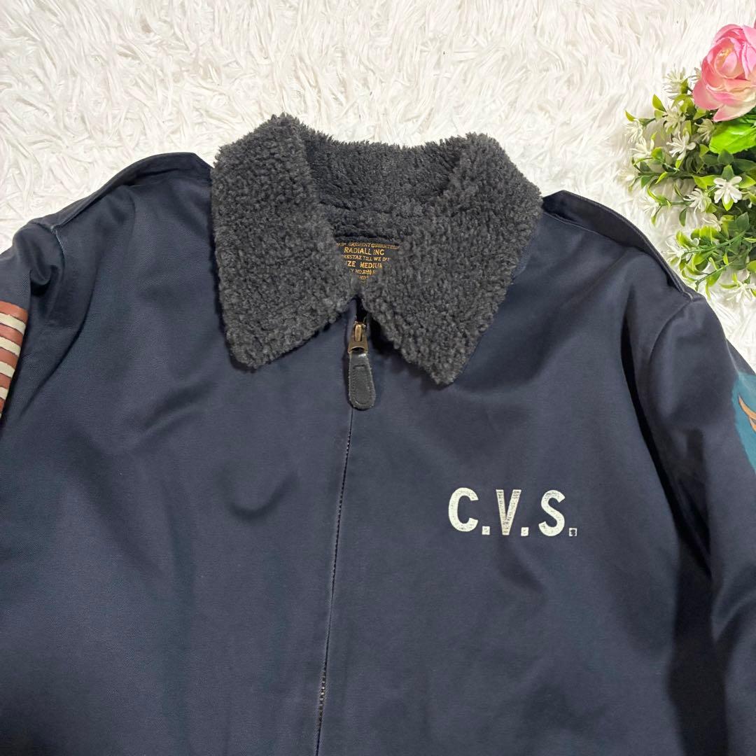 【RADIALL】 B-10 フライトジャケット デッキジャケット M