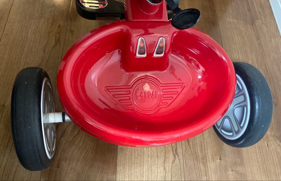 折りたたみ三輪車 MINI 赤 説明書付き