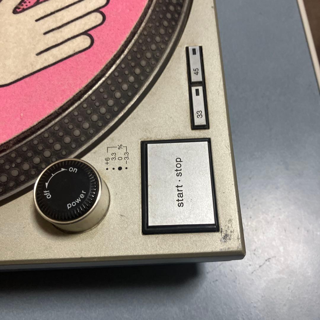 Technics ターンテーブル ピンクマット