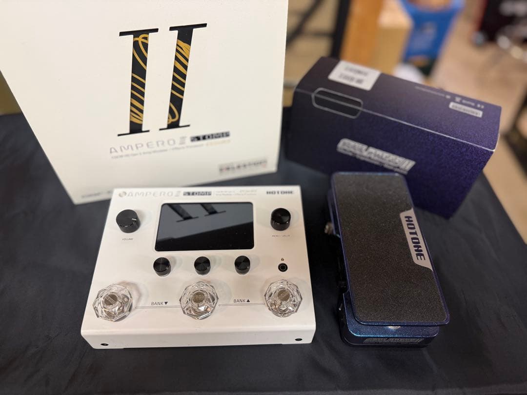 ギター HOTONE AMPERO II STOMP + SOUL PRESSII