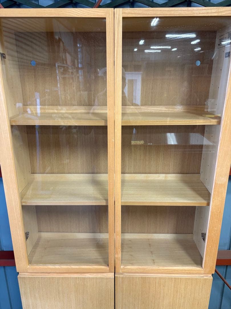 無印良品/良品計画　組み合わせてつかえる木製収納シェルフ　キャビネット　奥行23