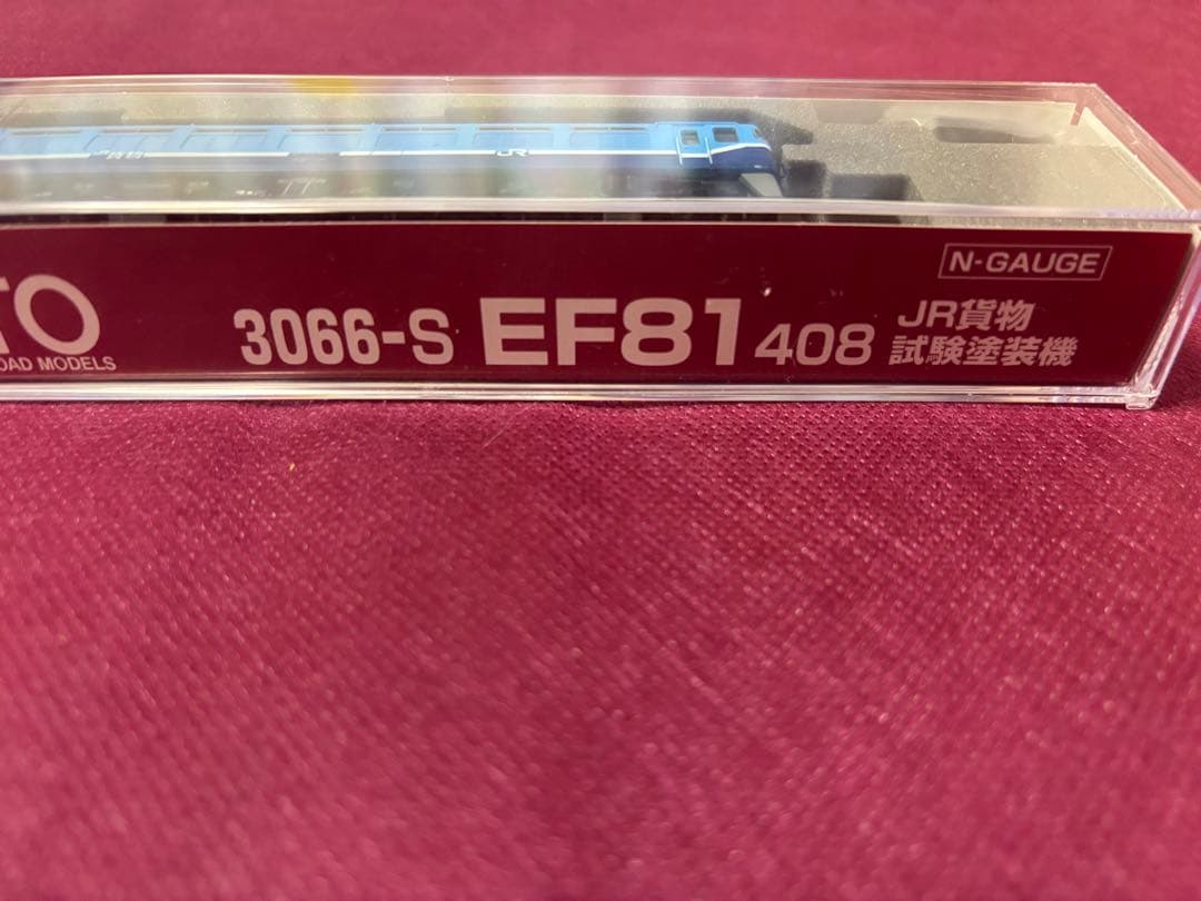 KATO型番3066-S EF81 408 JR貨物試験塗装機　イベント特製品