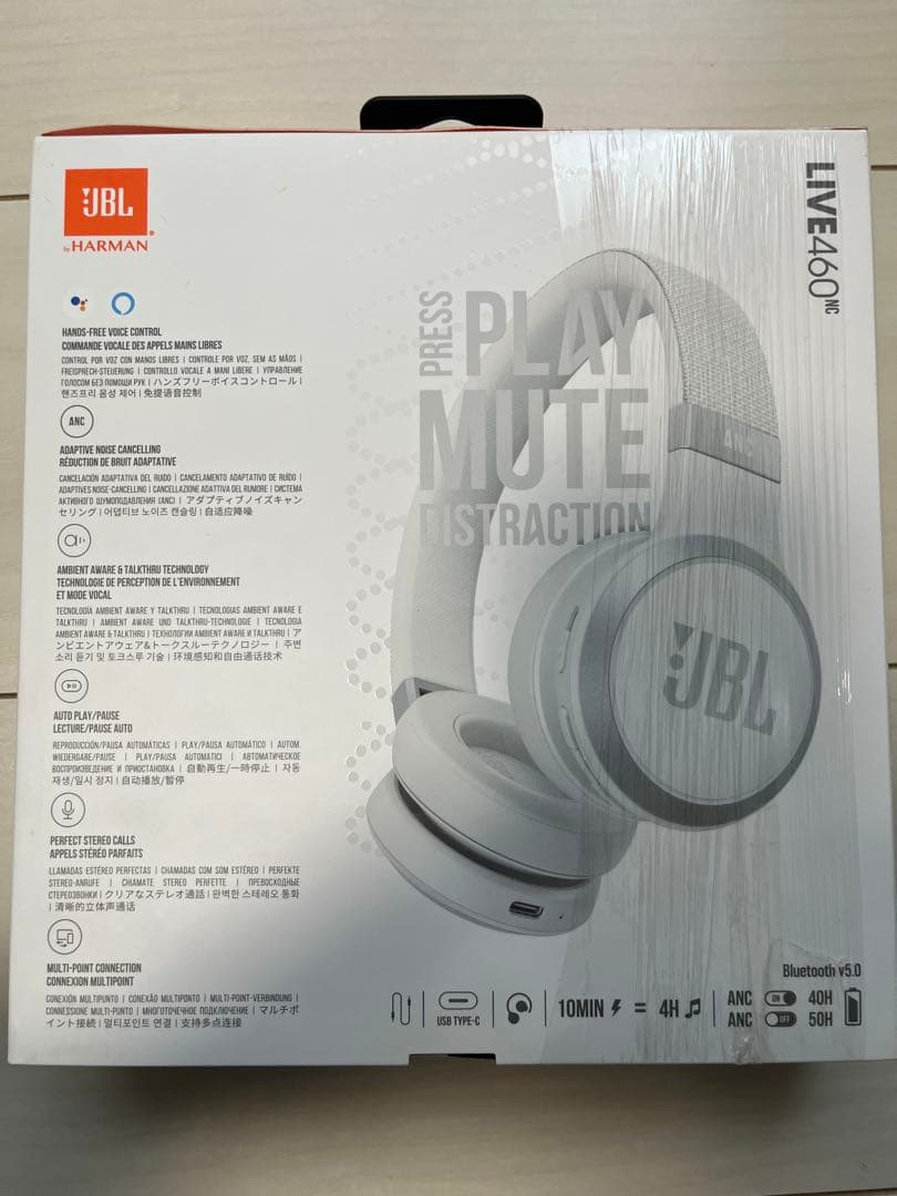 新品未開封　JBL LIVE 460NC ワイヤレスヘッドホン