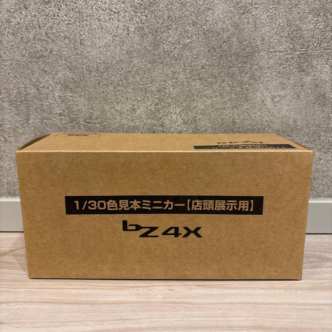 [非売品]トヨタ 新型bz4X ミニカープレシャスメタルシルバー