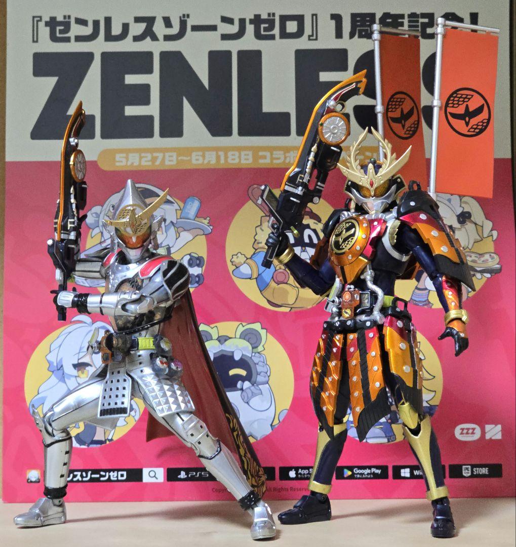 S.H.Figuarts 仮面ライダー鎧武 カチドキ 極アームズ 開封美品