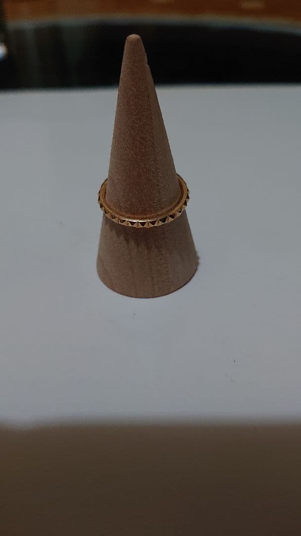 love hate ストーン付きスタッズリング　11号