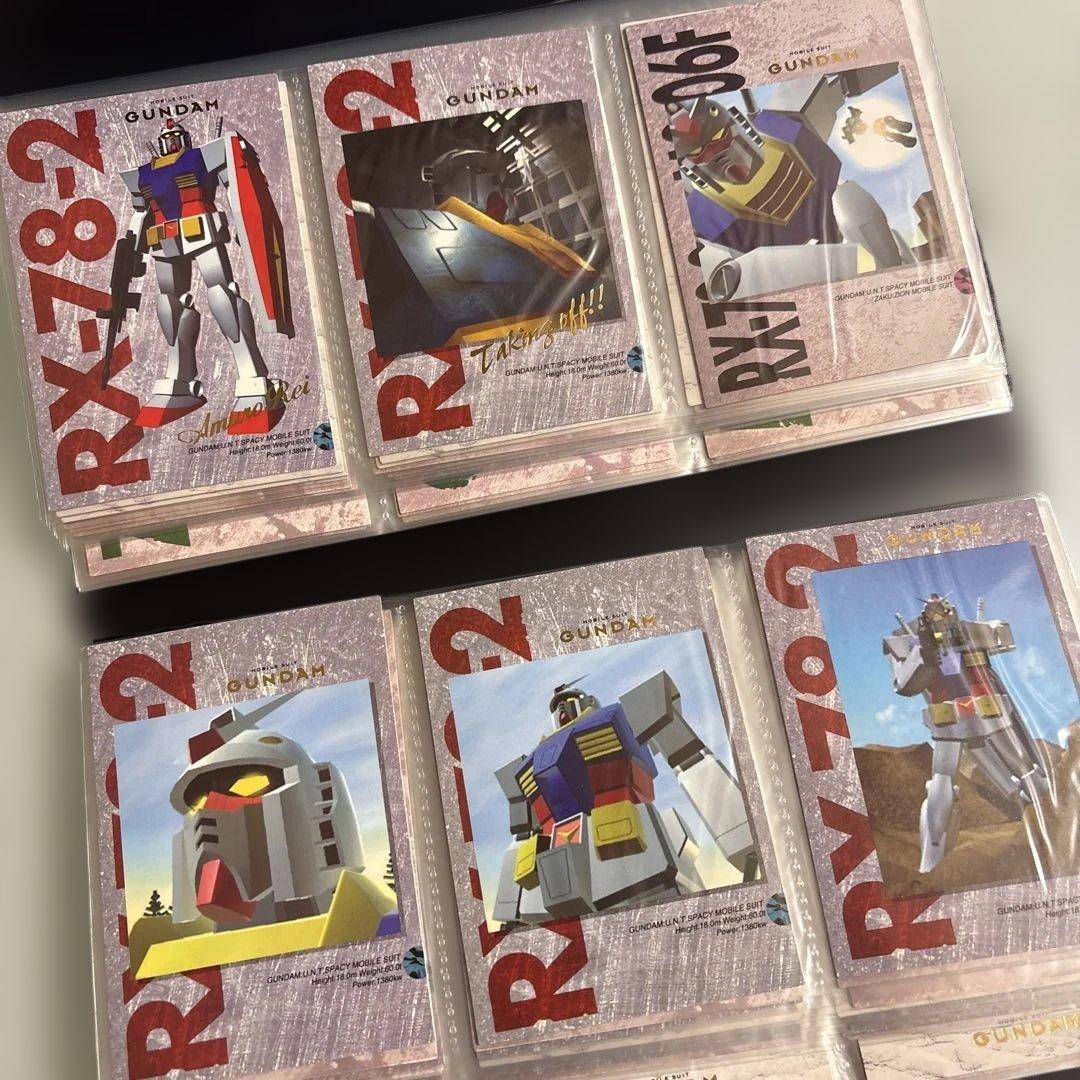 ガンダム　カードダスマスターズ　カード　初版　当時品　箔押し　大量　まとめ売り