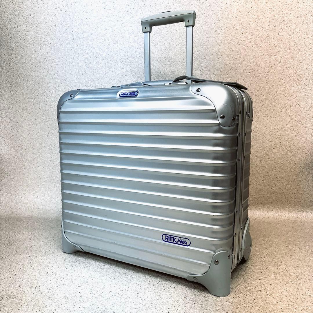 え*び様 良品 希少 廃盤 リモワ トパーズ 2輪 ビジネストロリー 機内持ち込