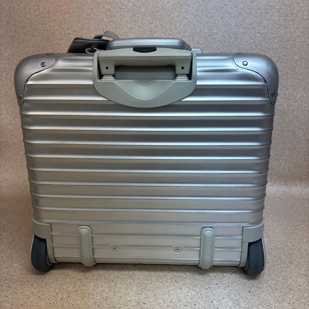 え*び様 良品 希少 廃盤 リモワ トパーズ 2輪 ビジネストロリー 機内持ち込