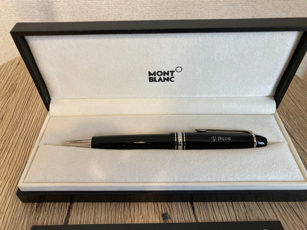 MONT BLANC 万年筆 黒 ネーム入り