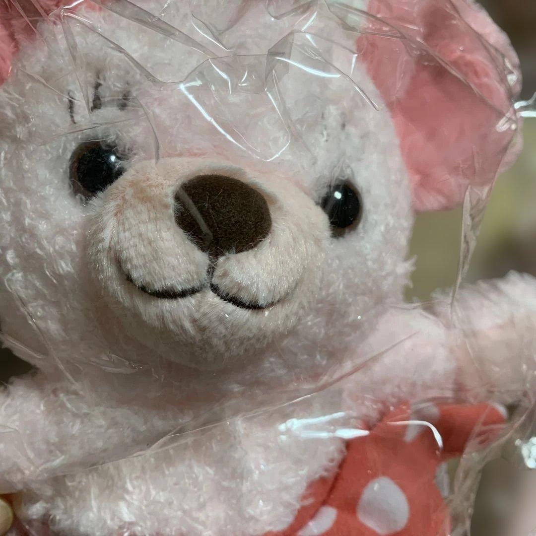 ディズニー　タグ付　カドリーベア　ミニー　ぬいぐるみ　ピンク　くま 2個セット