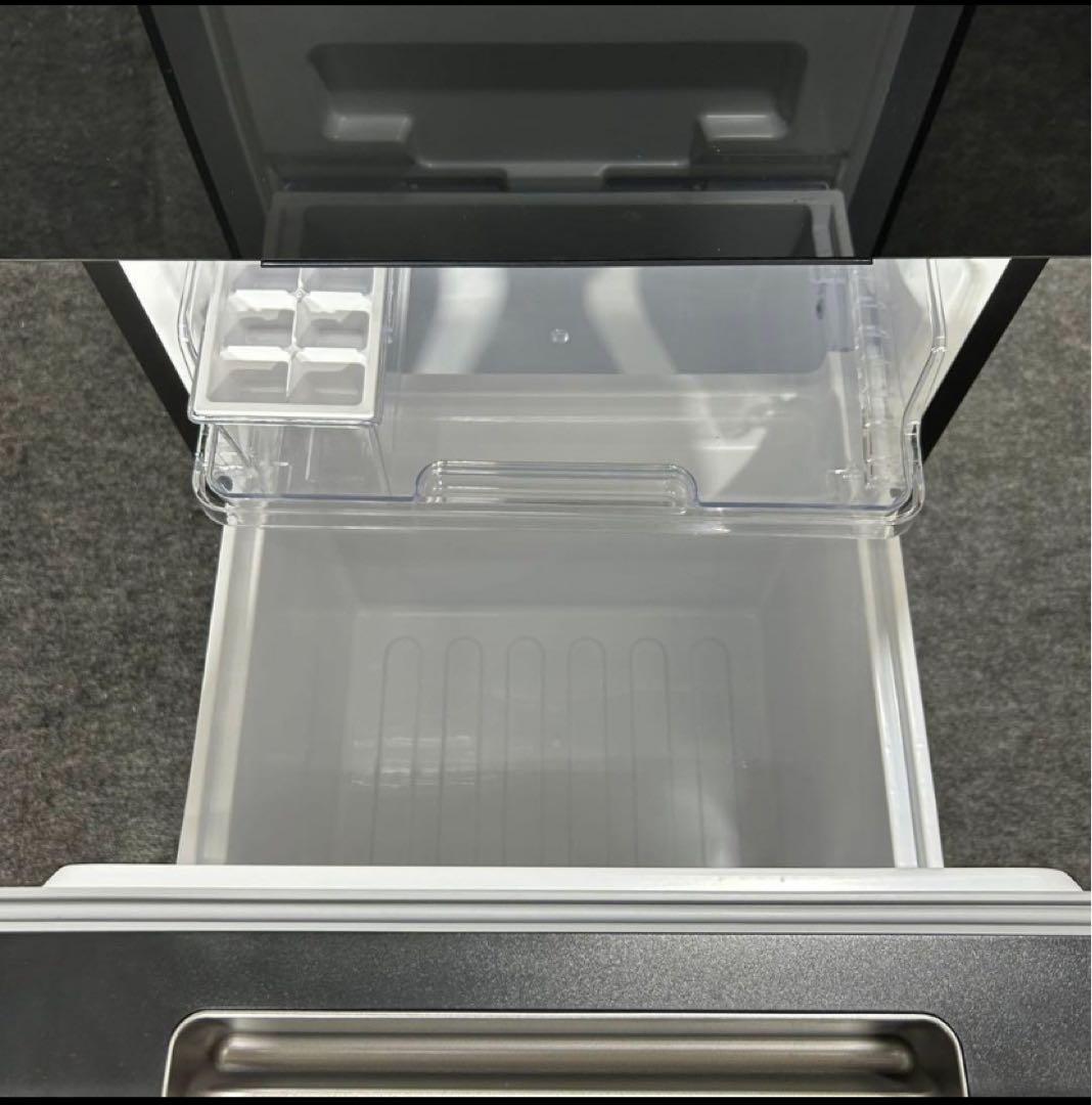 美品SHARP 2022年式　冷蔵庫(ブラック) ⚠️1月末発送