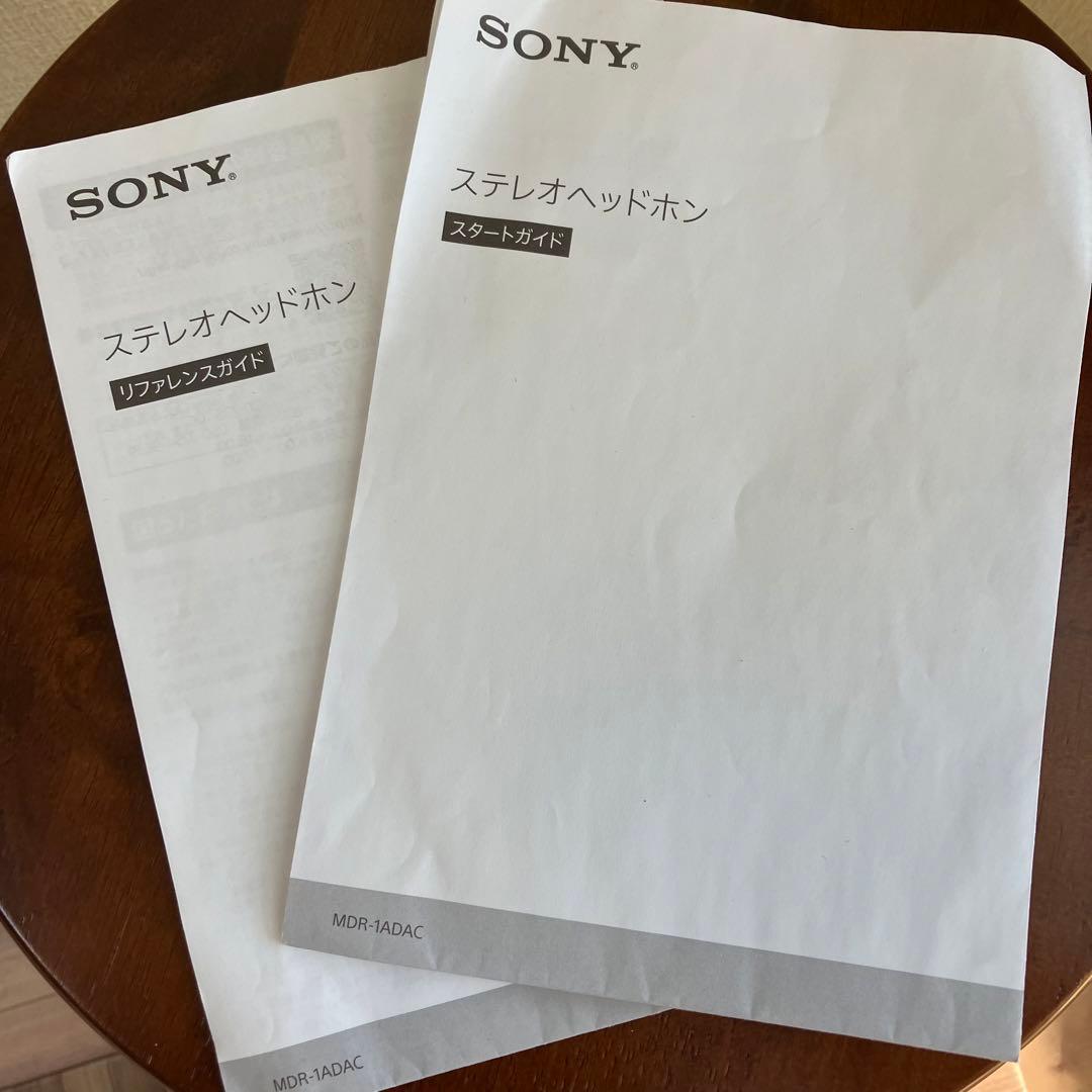 SONY MDR-1ADAC シルバー ステレオヘッドホン