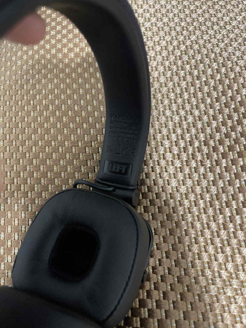 Marshall ワイヤレスヘッドホン ブラック