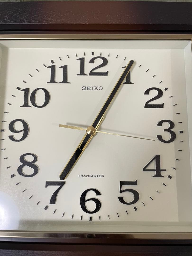 【未使用品】SEIKO セイコー　トランジスター　壁掛け時計　昭和レトロ