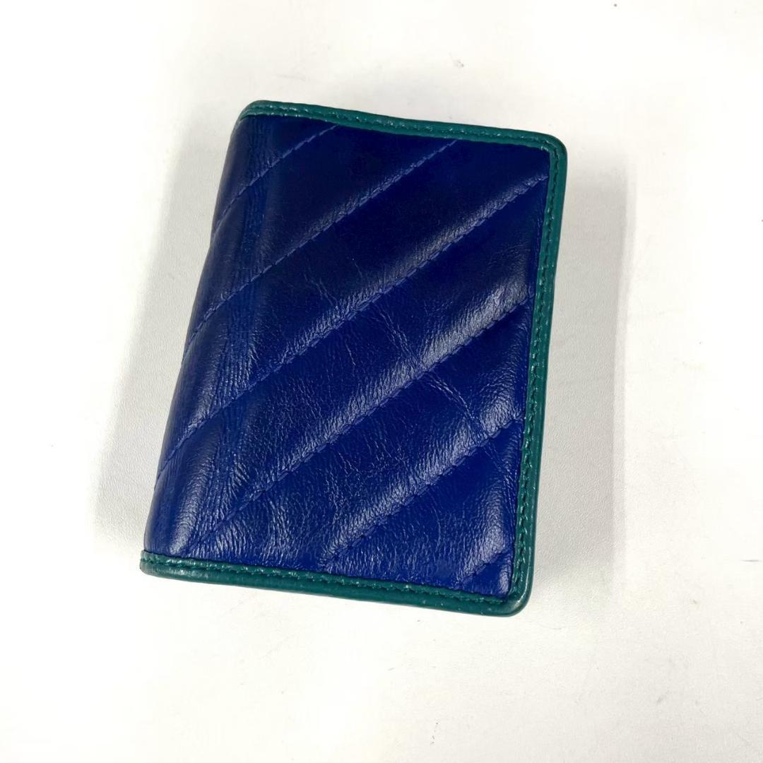 GUCCI グッチ GGマーモント 二つ折り財布 カーフレザー