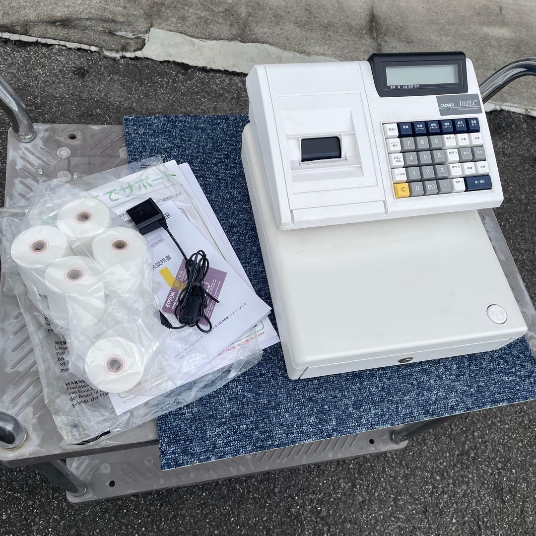 クローバー電子　レジスター　CLOVER 102LC
