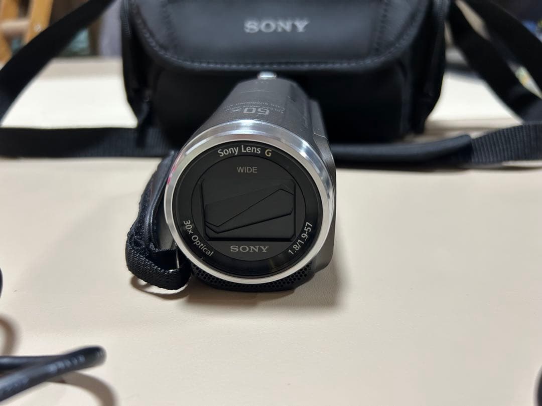 SONY ビデオカメラ 本体 バッテリー2個付き