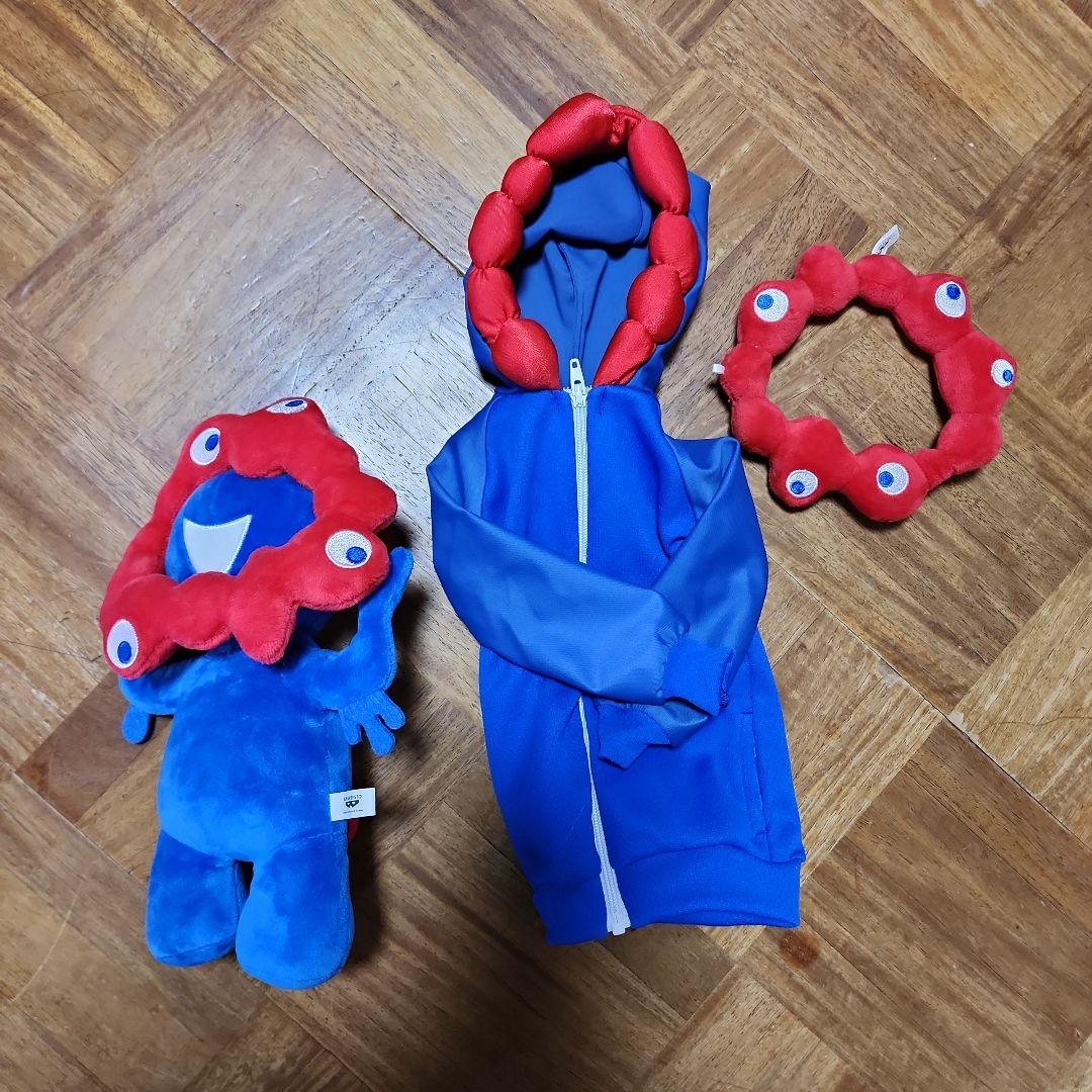 大阪万博　ミャクミャク　ぬいぐるみ　ドール　パーカーセット