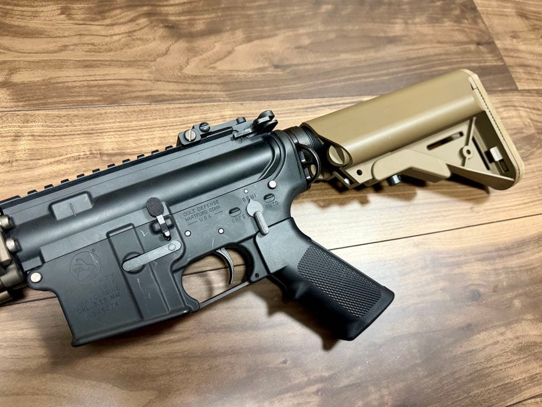 マルイ Mk18 MWS ガスブロStrikeFire1 ドットサイトセット