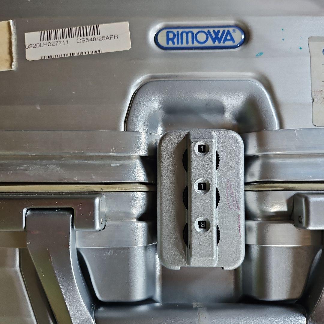 RIMOWA TOPACE シルバー キャリーケース ジャンク品
