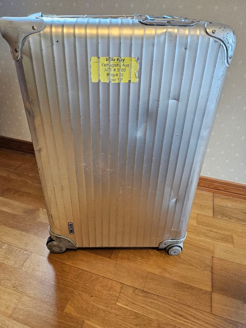 RIMOWA TOPACE シルバー キャリーケース ジャンク品