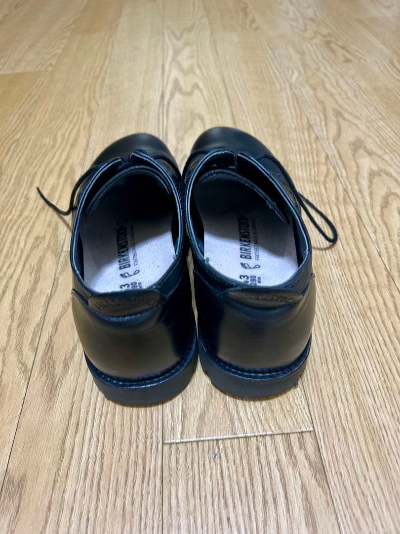 BIRKENSTOCK ブラックドレスシューズ 43 28センチ　箱無し