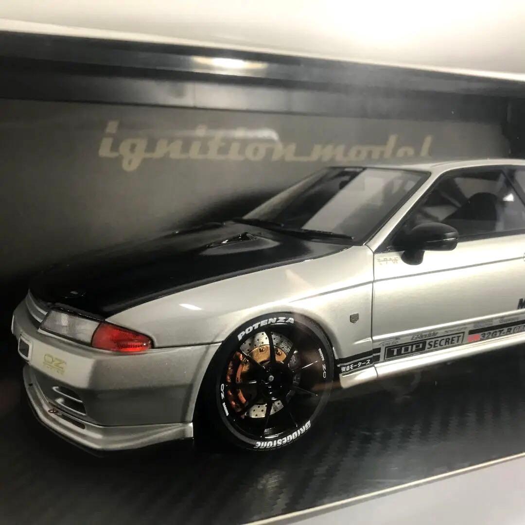 イグニッションモデル 1/18 トップシークレット GTR VR32 シルバー
